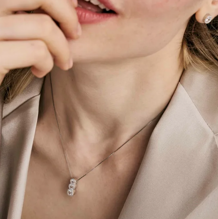 Nomination SeiDivina 3 Cubic Zirconia Necklace