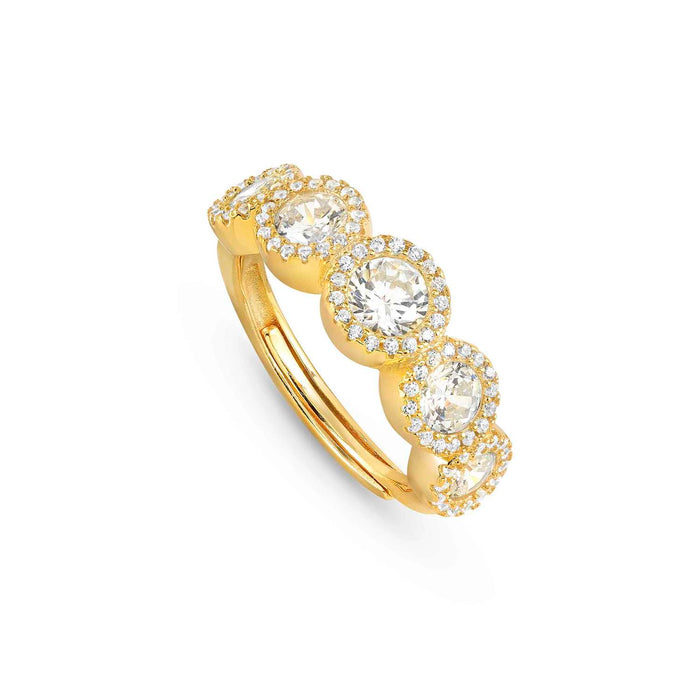 Nomination SeiDivina Cubic Zirconia Gold Ring