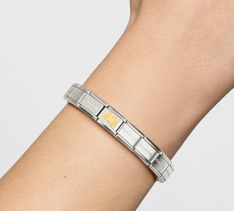 Nomination Classic Gold Cancer Zodiac Charm