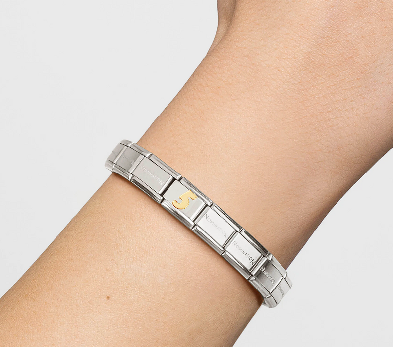 Nomination Classic Gold Number 5 Charm