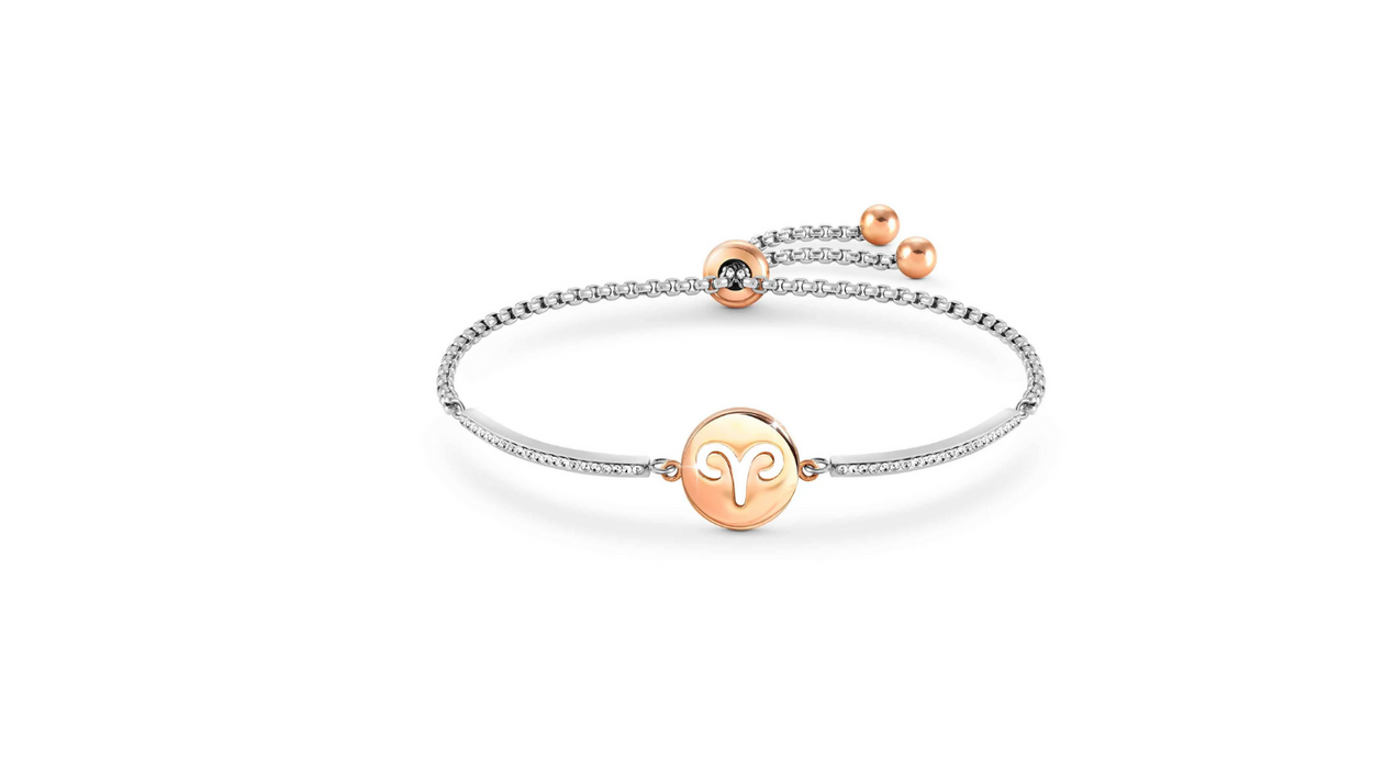 Nomination Milleluci Zodiac Aries Pink PVD Bracelet