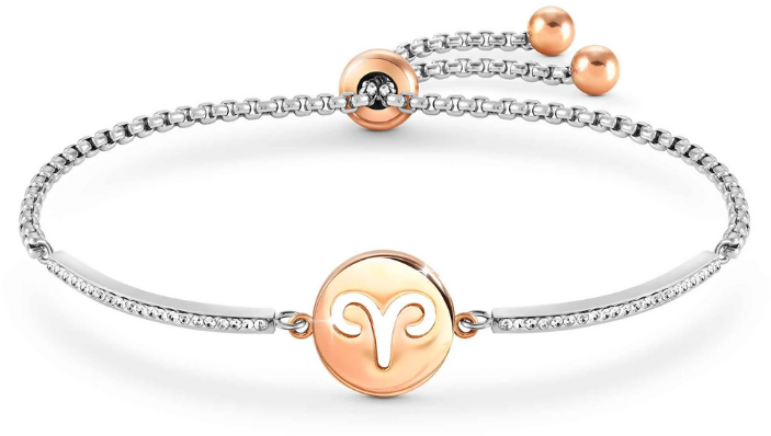 Nomination Milleluci Zodiac Aries Pink PVD Bracelet