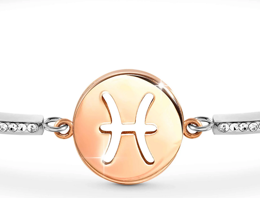 Nomination Milleluci Zodiac Pisces Pink PVD Bracelet