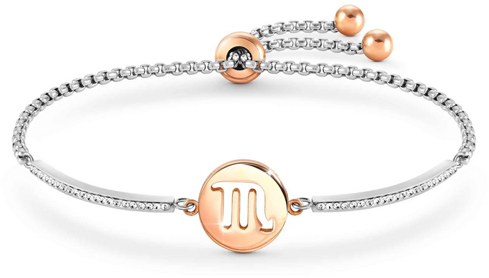 Nomination Milleluci Zodiac Scorpio Pink PVD Bracelet