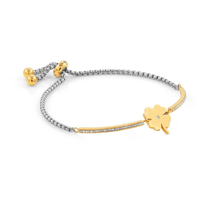 Nomination Milleluci Four Leaf Clover Gold Bracelet