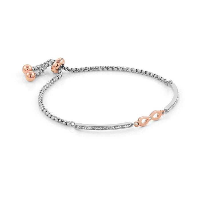 Nomination Milleluci Infinity Pink Rose Gold Bracelet