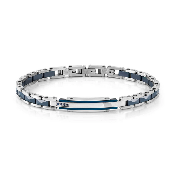 Nomination Strong 4 Blue Sapphires PVD Bracelet