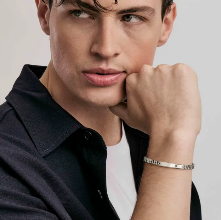 Nomination Strong 1 Black Diamonds PVD Bracelet