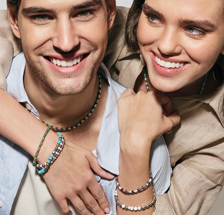 Nomination InstinctStyle Stainless Steel Lava Stone Bracelet