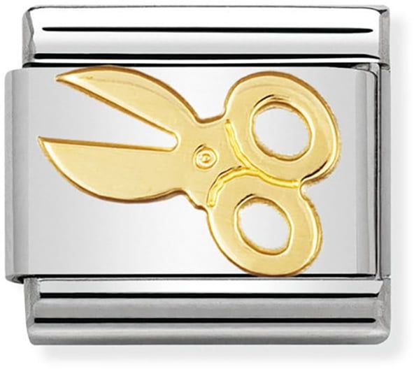 Nomination Classic Gold Daily Life Large Scissors Charm