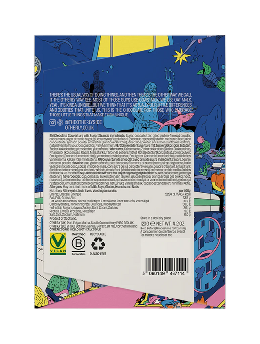 Otherly Birthday Cake Oatmilk Chocolate Bar 120g