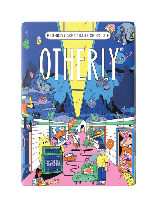 Otherly Birthday Cake Oatmilk Chocolate Bar 120g