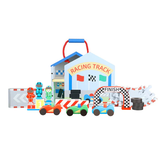Orange Tree Racing Track Play Set