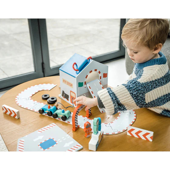 Orange Tree Racing Track Play Set