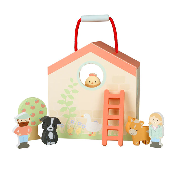 Orange Tree Farmyard Wooden Play Set