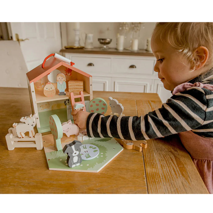 Orange Tree Farmyard Wooden Play Set