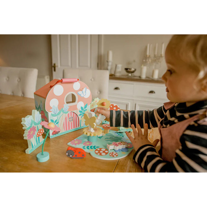 Orange Tree Fairy House Wooden Play Set