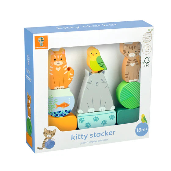 Orange Tree Kitty Stacker
