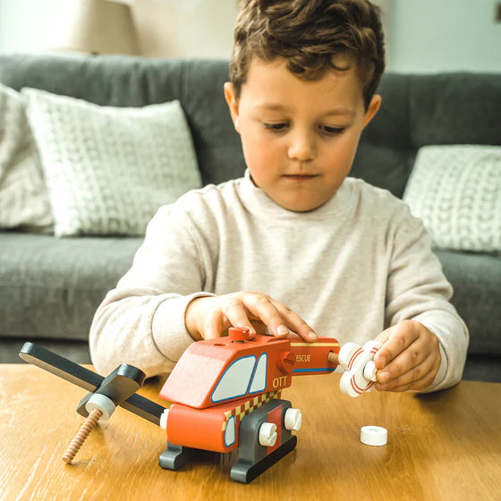 Orange Tree Buildable Helicopter
