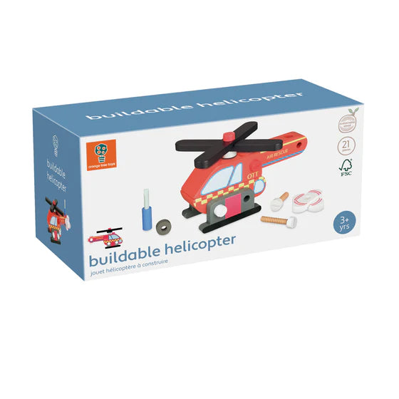 Orange Tree Buildable Helicopter