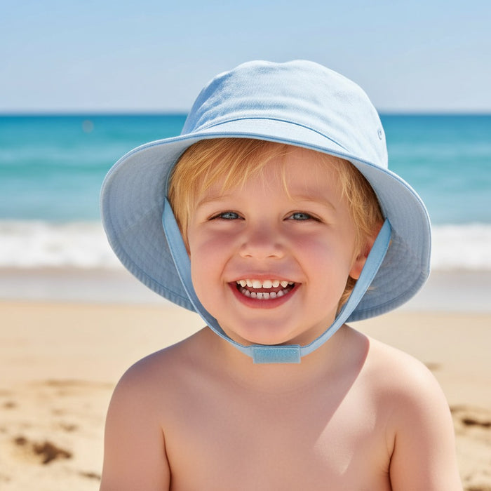 Pesci Bucket Hat With Chin Strap