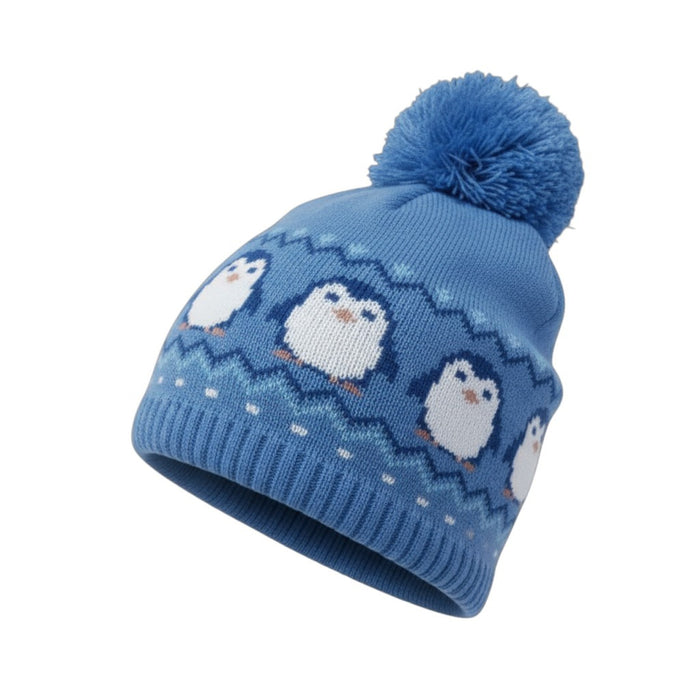 Elizabeth Anne Fully Lined Pom Pom Penguin Hat