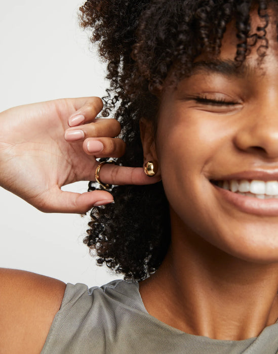 UNOde50 Bead Shaped Stud Earrings