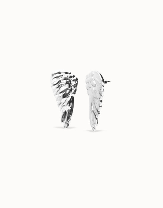 UNOde50 Earrings with Wing Design