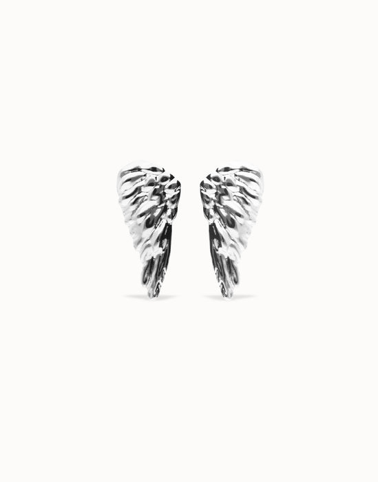 UNOde50 Earrings with Wing Design