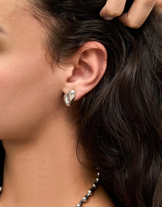 UNOde50 Earrings Anima Chunky Twisted Stud Earrings