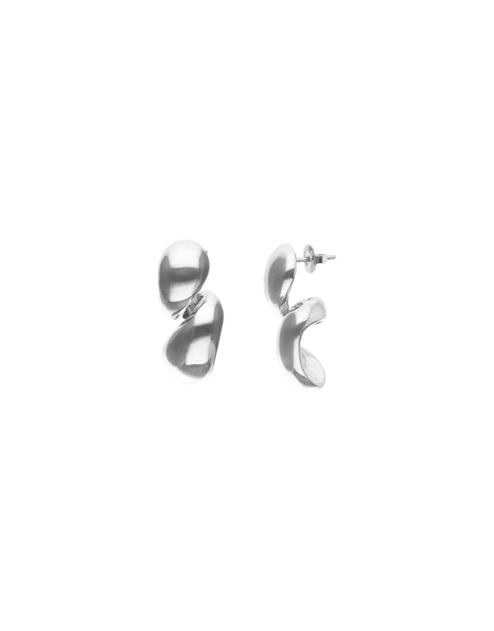 UNOde50 Earrings Essentia Chunky Double Teardrop Earrings