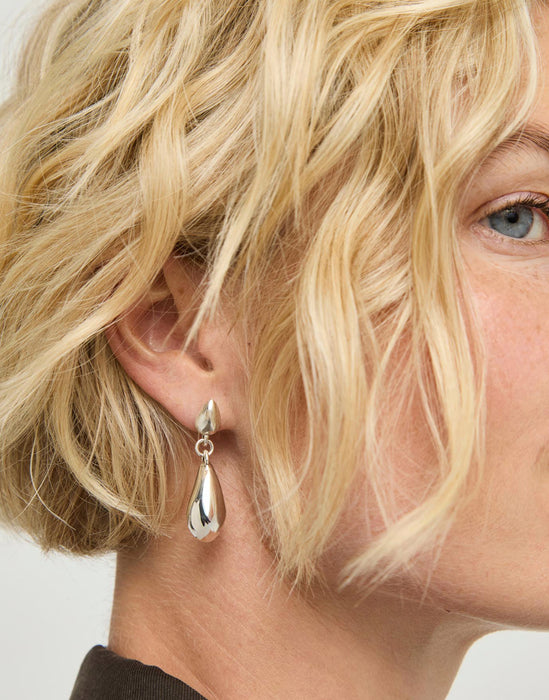 UNOde50 Earrings Axis Long Drop-shaped Earrings