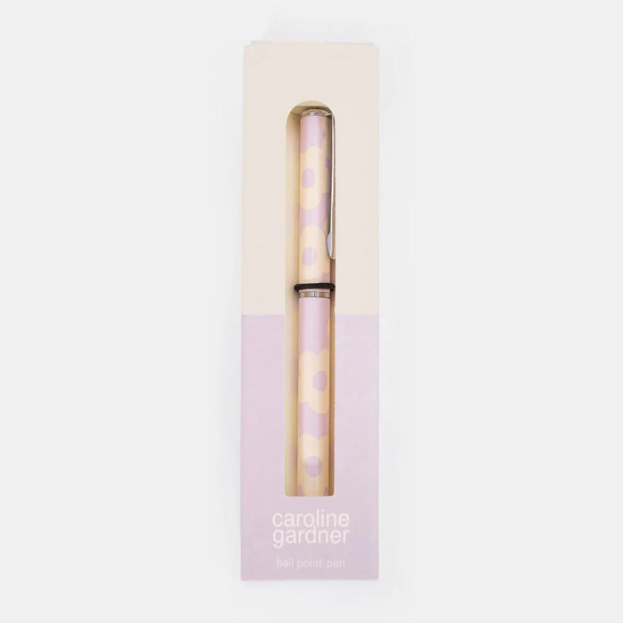 Caroline Gardner Lilac Flower Boxed Pen