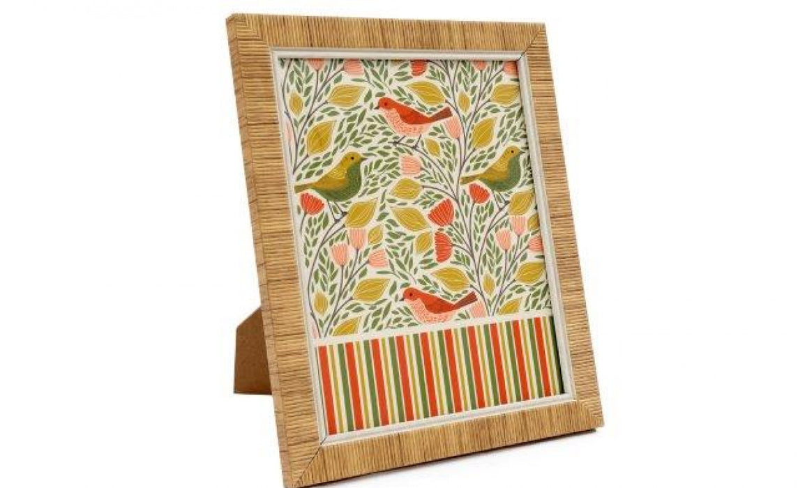 Sil Rattan Effect Photo Frame 8x10"