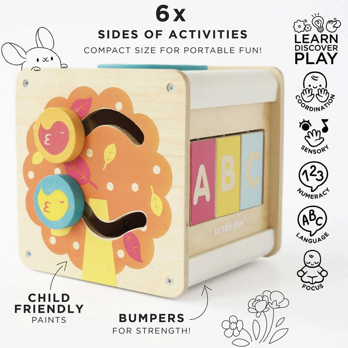 Le Toy Van Activity Wooden Cube