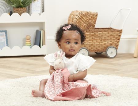 Rainbow Designs Flopsy Bunny Muslin Comforter