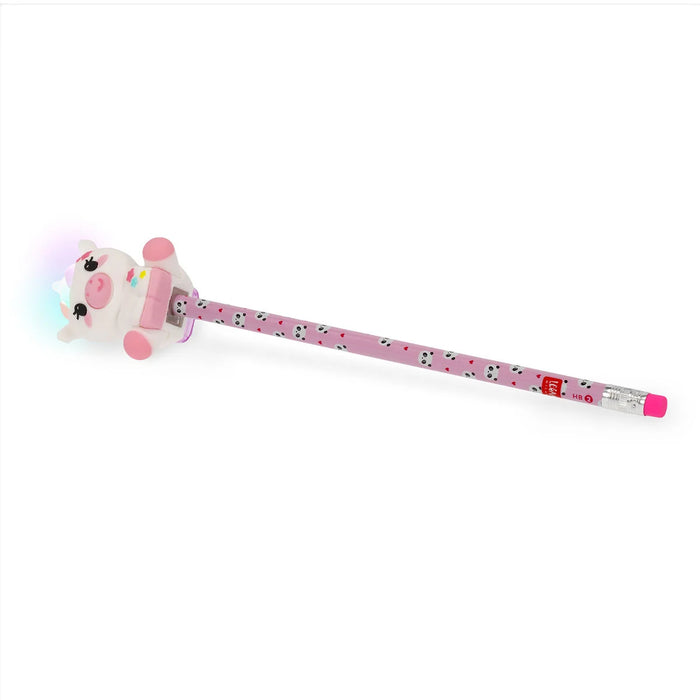 Legami Light Up Pencil Sharpener with Container - Unicorn