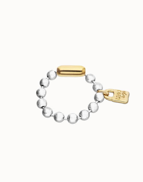 UNOde50 Bead Bracelet with Padlock and Clasp