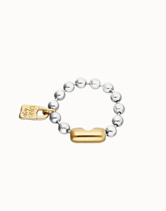 UNOde50 Bead Bracelet with Padlock and Clasp