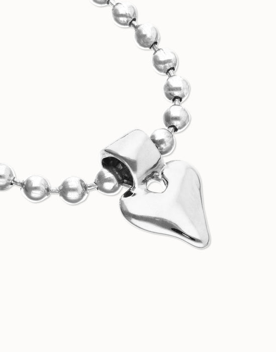 UNOde50 Bead Bracelet with Heart Detail