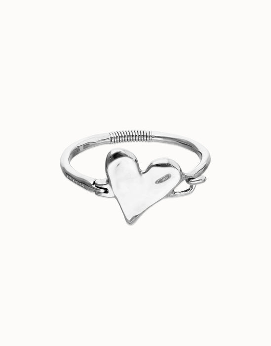 UNOde50 Bangle Bracelet With Heart Detail