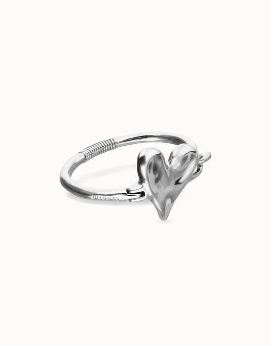 UNOde50 Bangle Bracelet With Heart Detail
