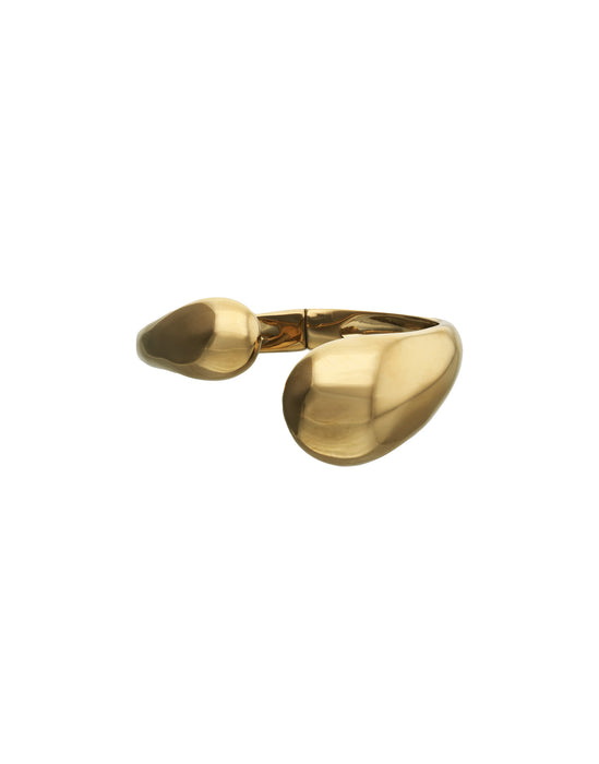 UNOde50 Bracelet Corium Bangle Bracelet with Two Irregular Drops