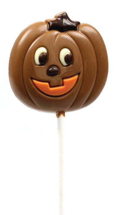 Bon Bon's Halloween Chocolate Pumpkin Lolly