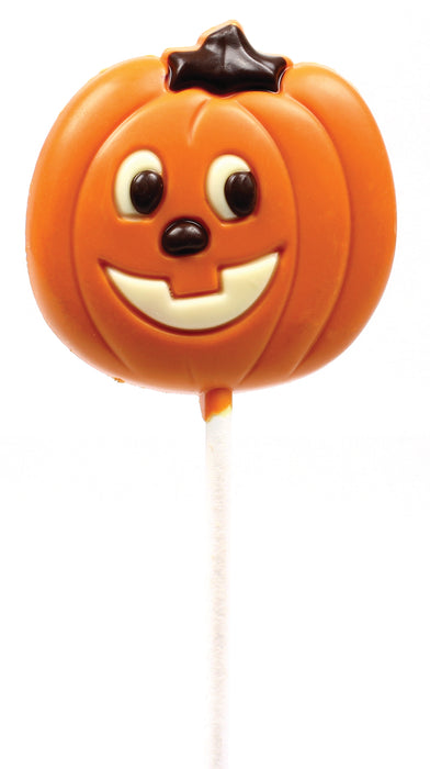 Bon Bon's Halloween Chocolate Pumpkin Lolly