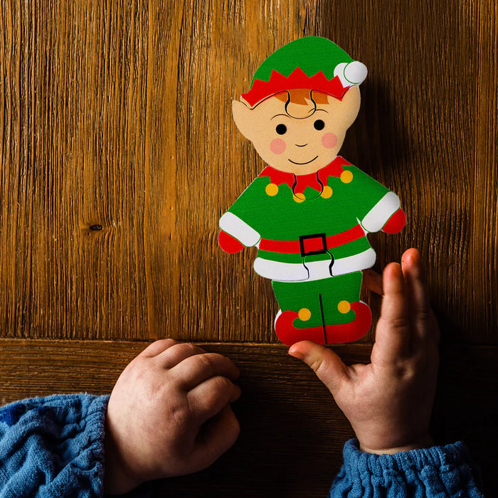 Orange Tree Elf Wooden Puzzle