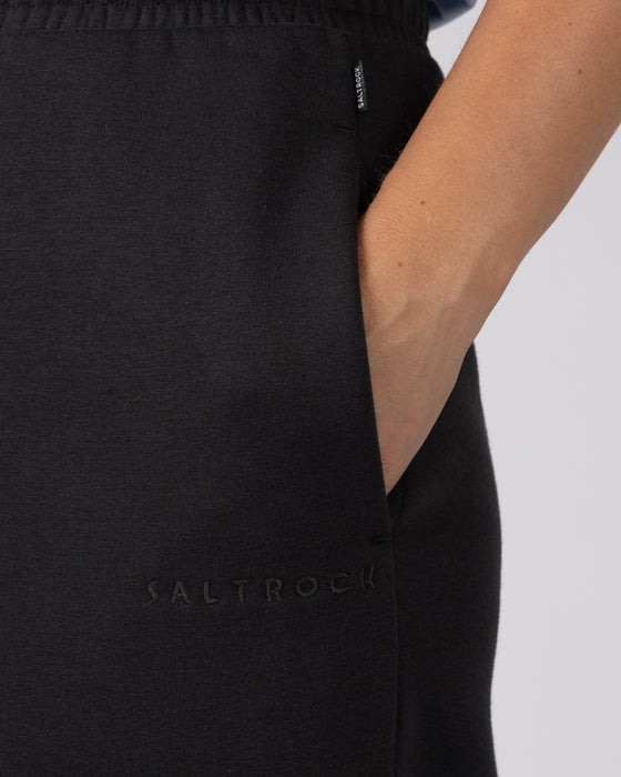 Saltrock Women's Perfect Set Womens Wide Leg Joggers in Black