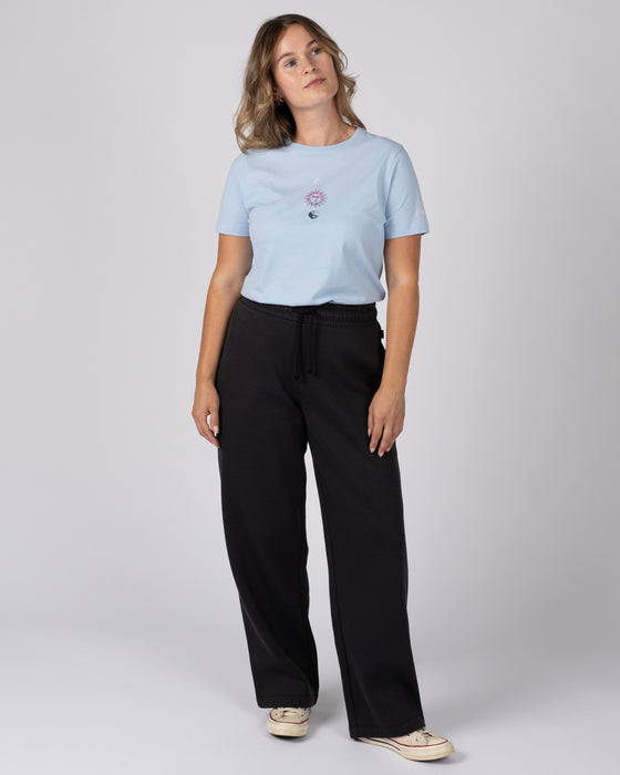 Saltrock Women's Perfect Set Womens Wide Leg Joggers in Black