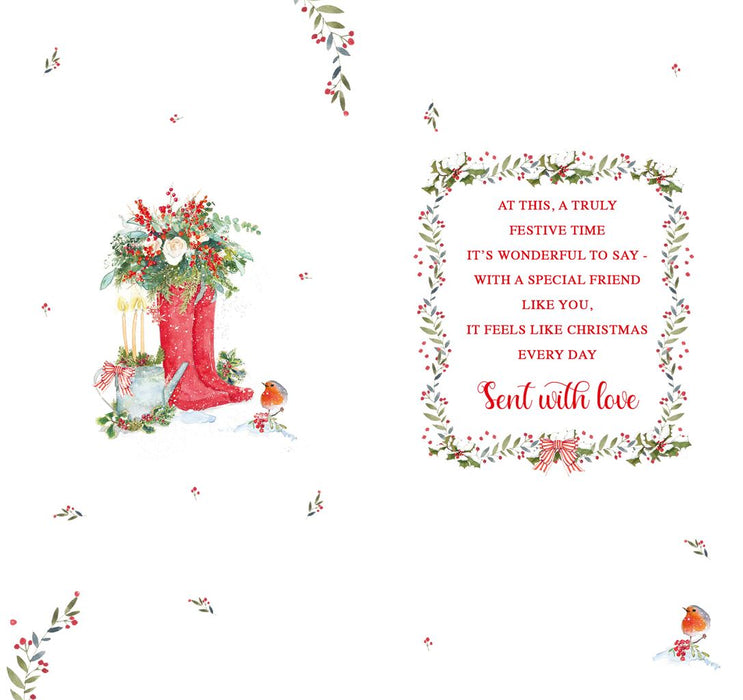 Nigel Quiney 'For A Special Friend' Christmas Card