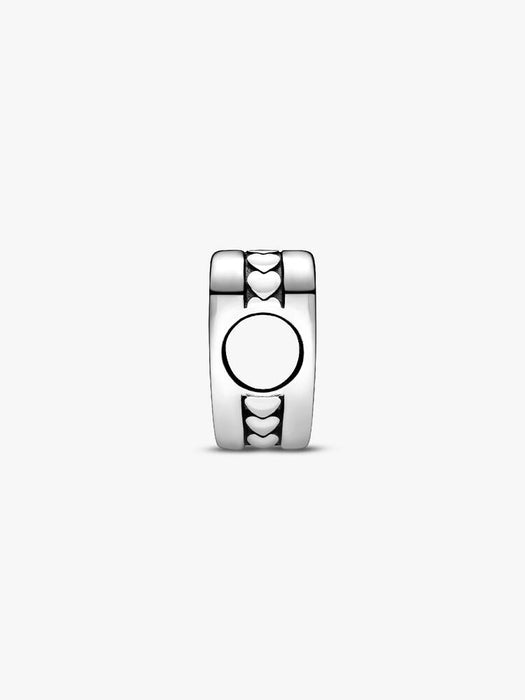 Pandora England Love Heart Charm Sterling Silver